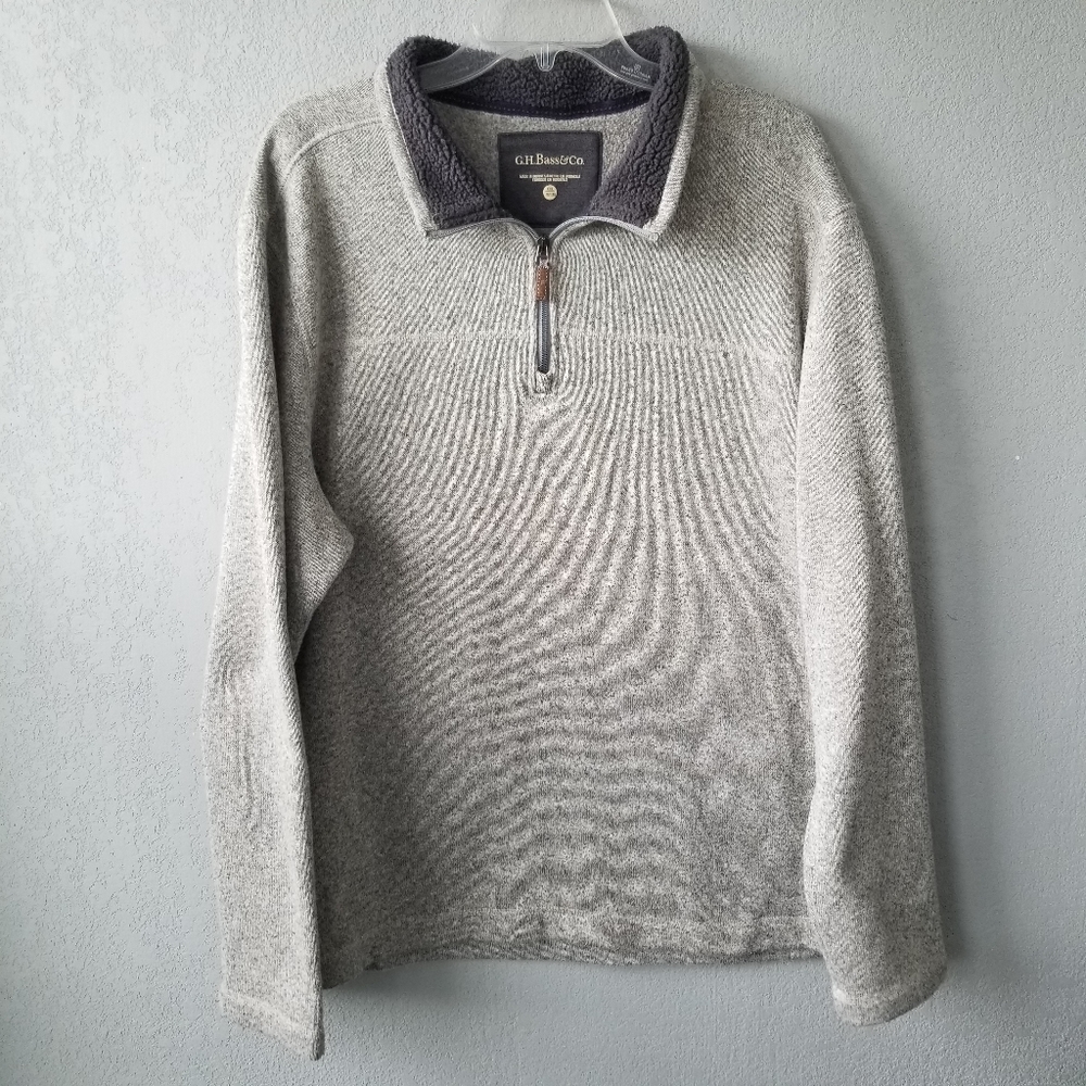 G.H. Bass & Co. Zip Pullover
